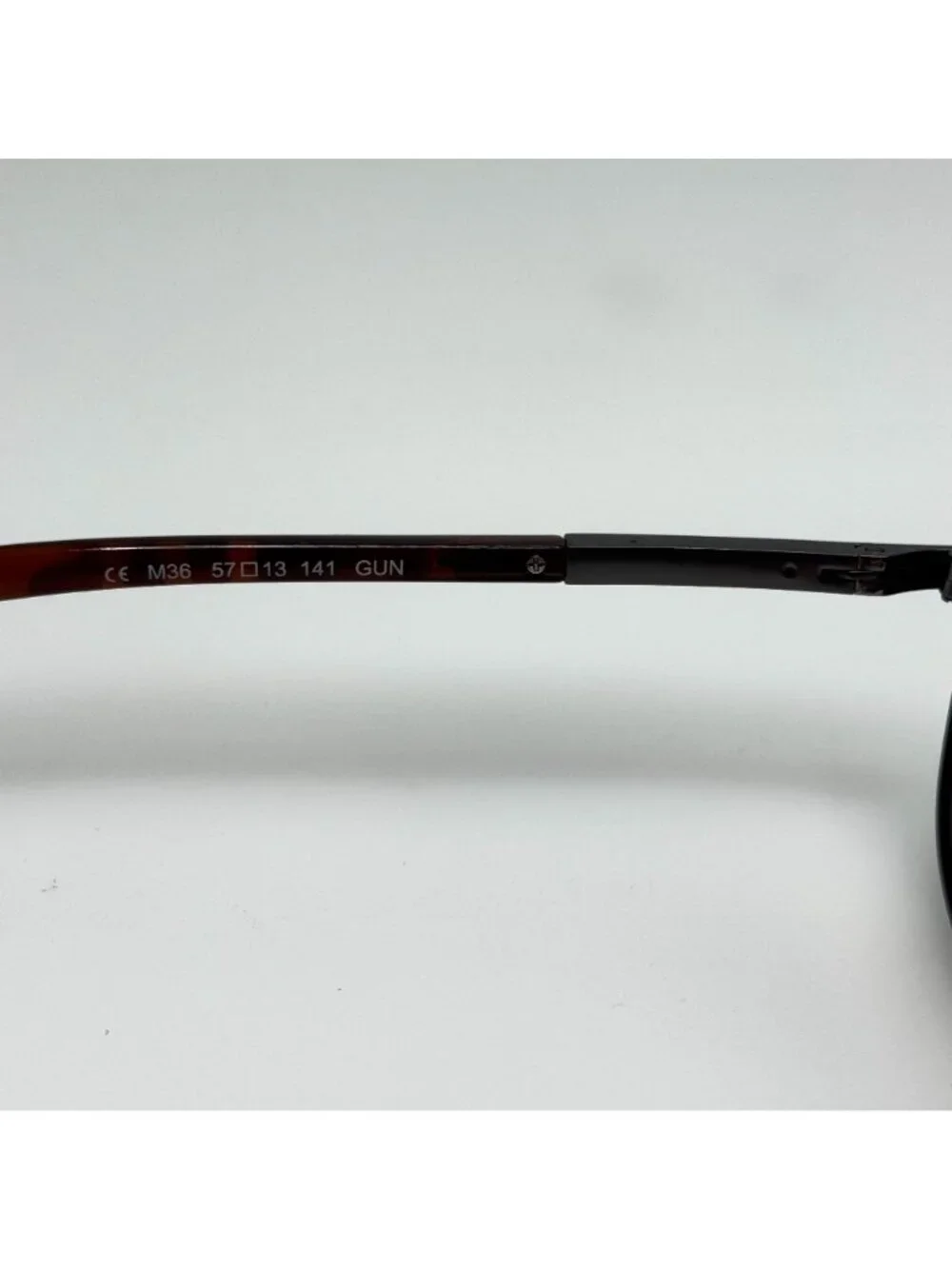 Kirkland Signature Sunglasses M36 Gunmetal Polarized 57-13-141